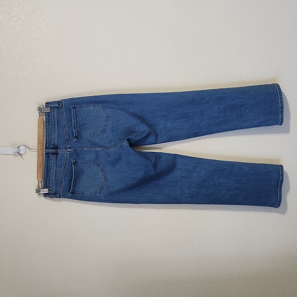 Quince Women's Straight Leg Jeans - Blue - Picture 6 of 10